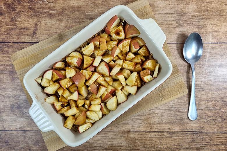 Apfel-Zimt Baked Oatmeal