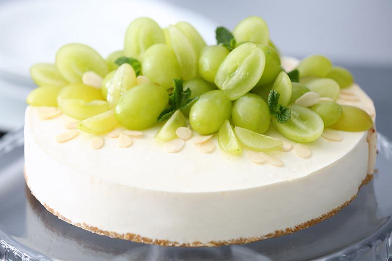 Weintrauben-Käsekuchen