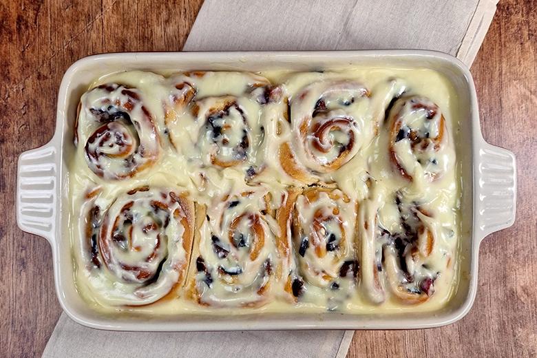 Zwetschgen-Zimt-Schnecken