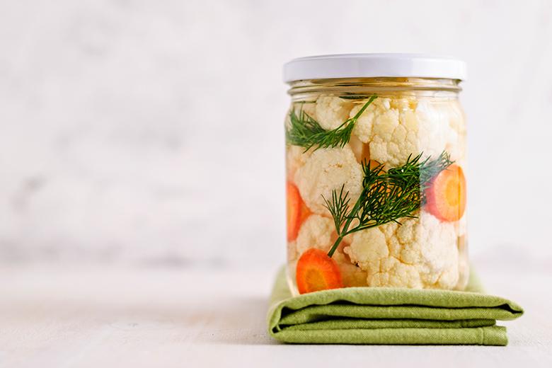 Fermentierter Blumenkohl