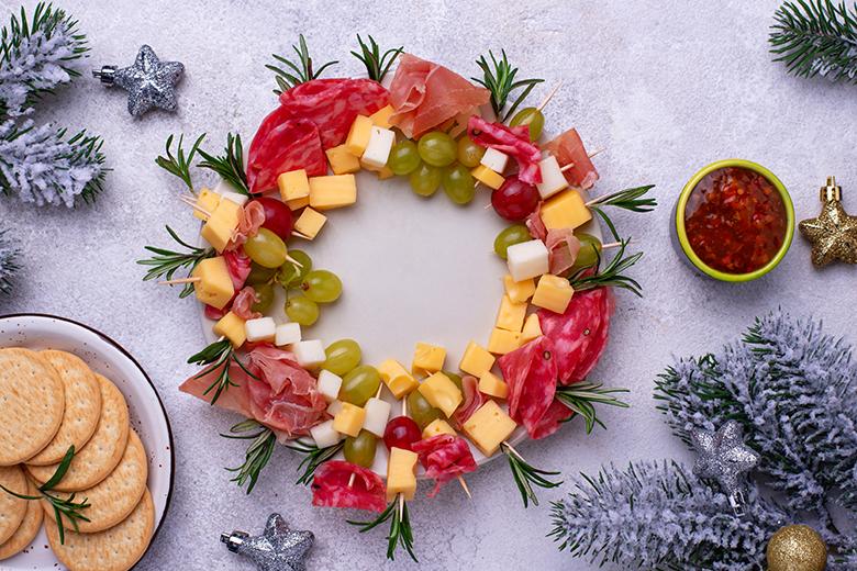Weihnachtskranz-Board