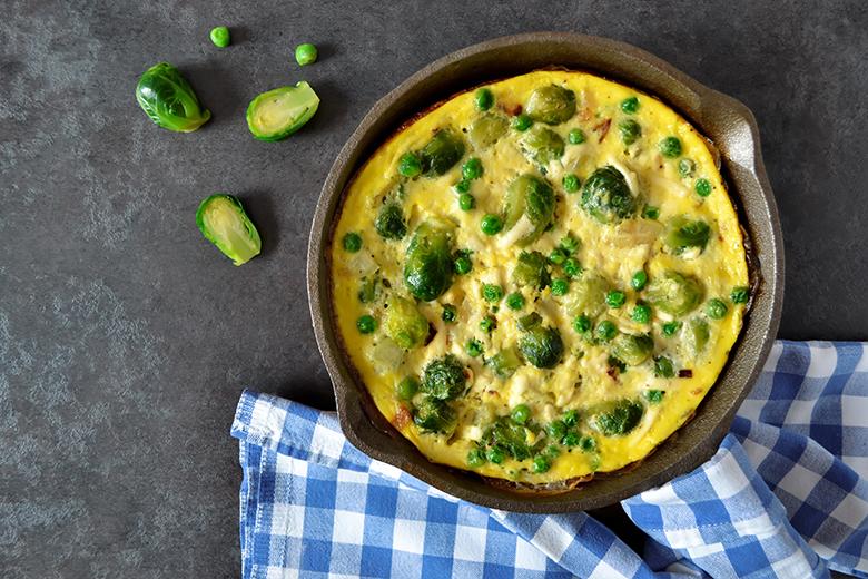 Rosenkohl-Frittata