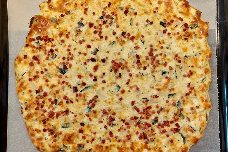 Low Carb Schüttelpizza