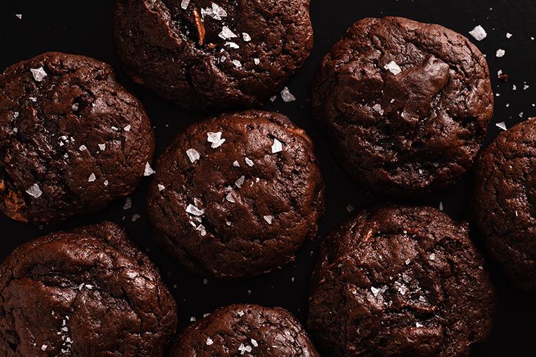 Schokoladen Brownie Cookies