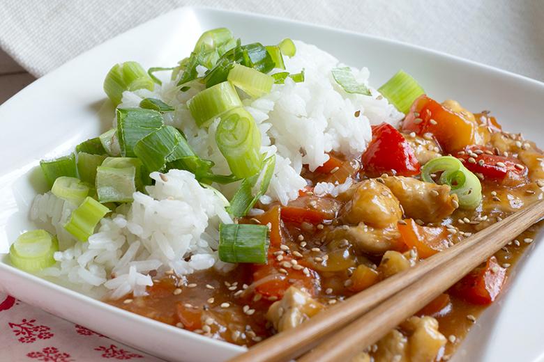 Seitan sweet and sour