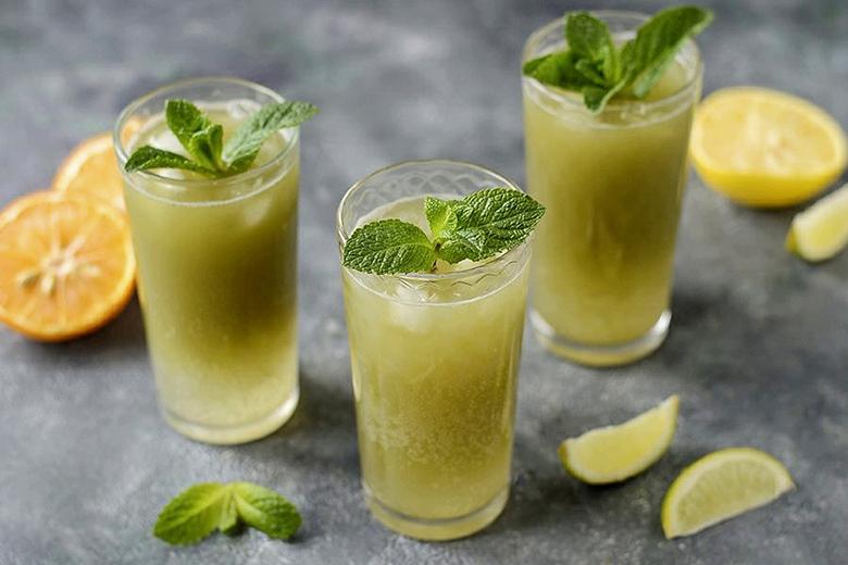 Matcha-Limonade