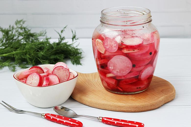 Fermentierte Radieschen