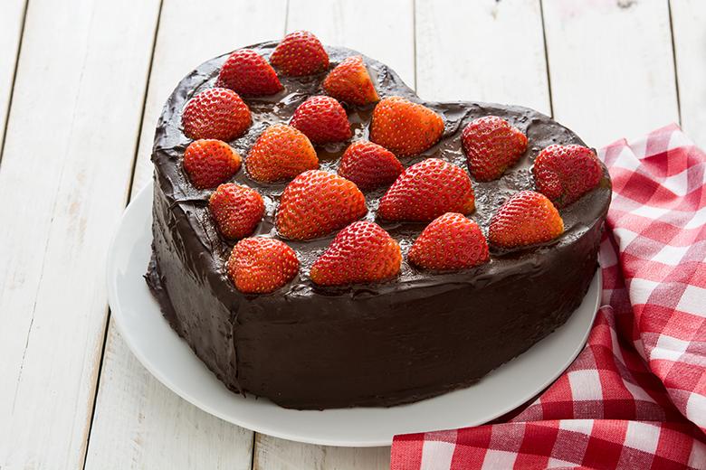 Schokoladen-Erdbeer-Torte