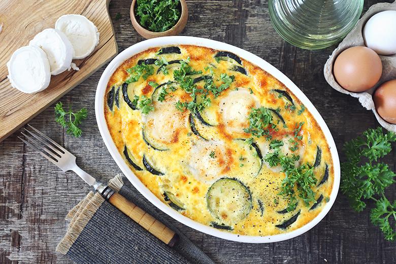 Zucchetti-Clafoutis