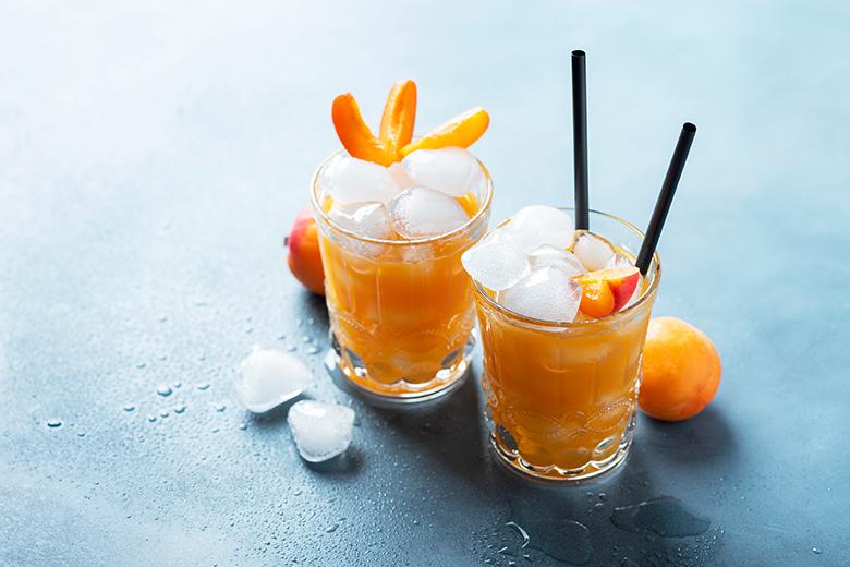 Erfrischender Aprikosen-Mocktail