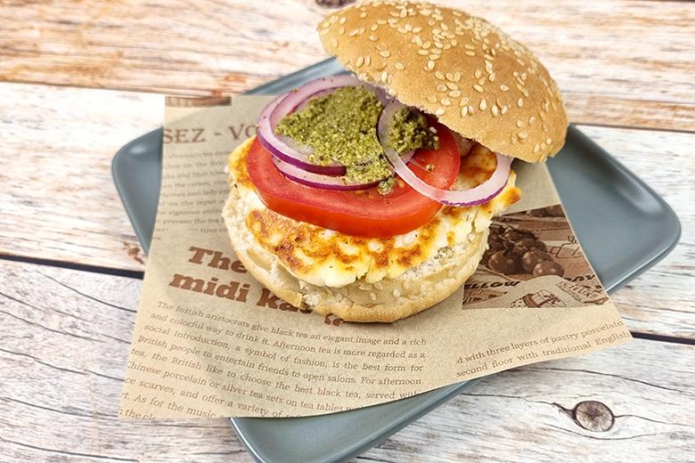 Halloumi-Burger