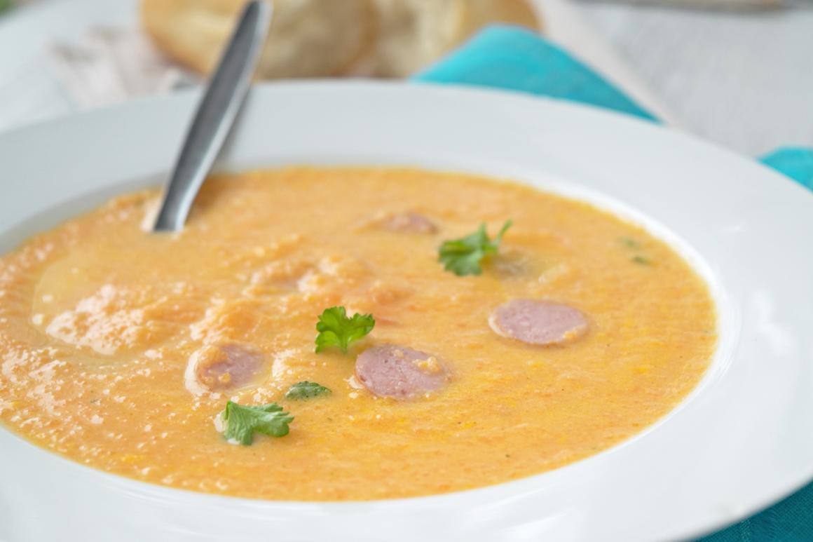 Süsskartoffel-Cremesuppe