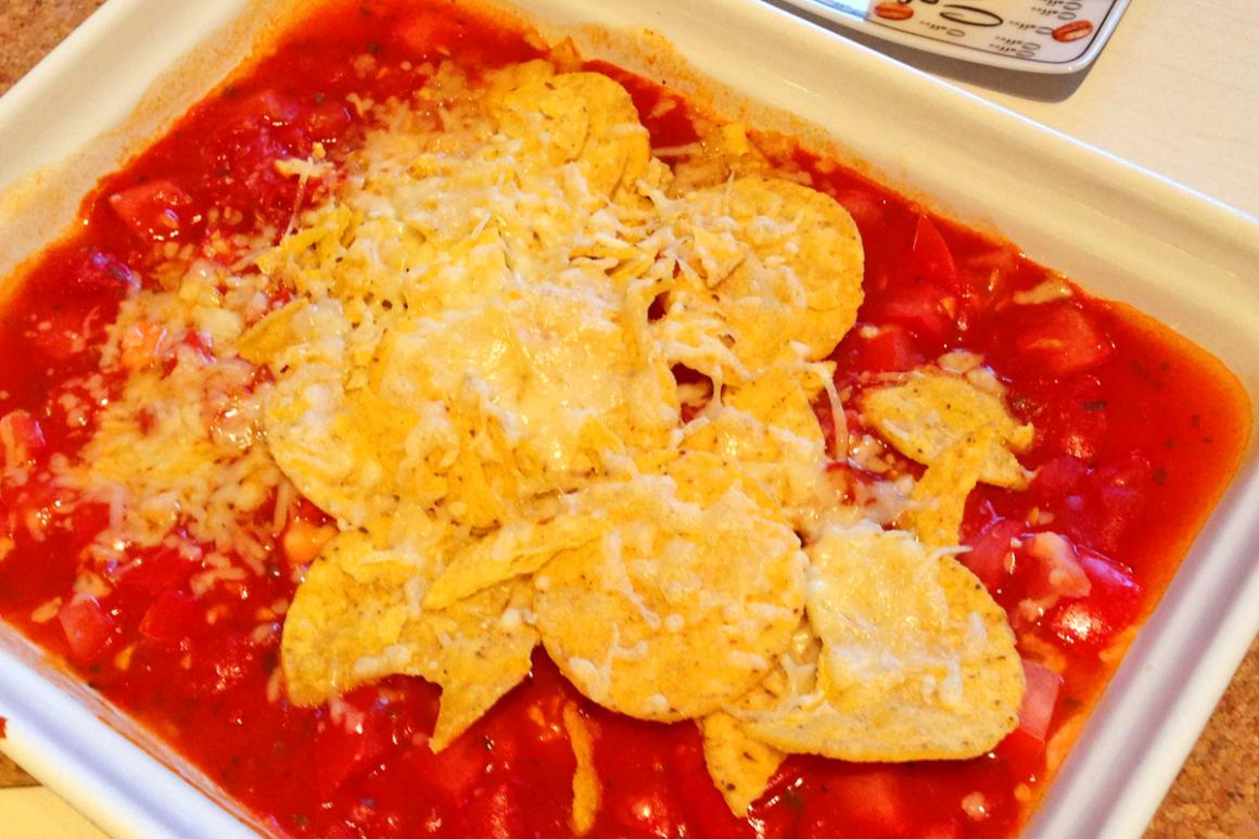 Nachos mit Käse