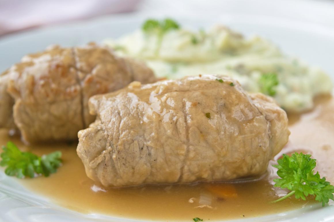 Kräuterrouladen