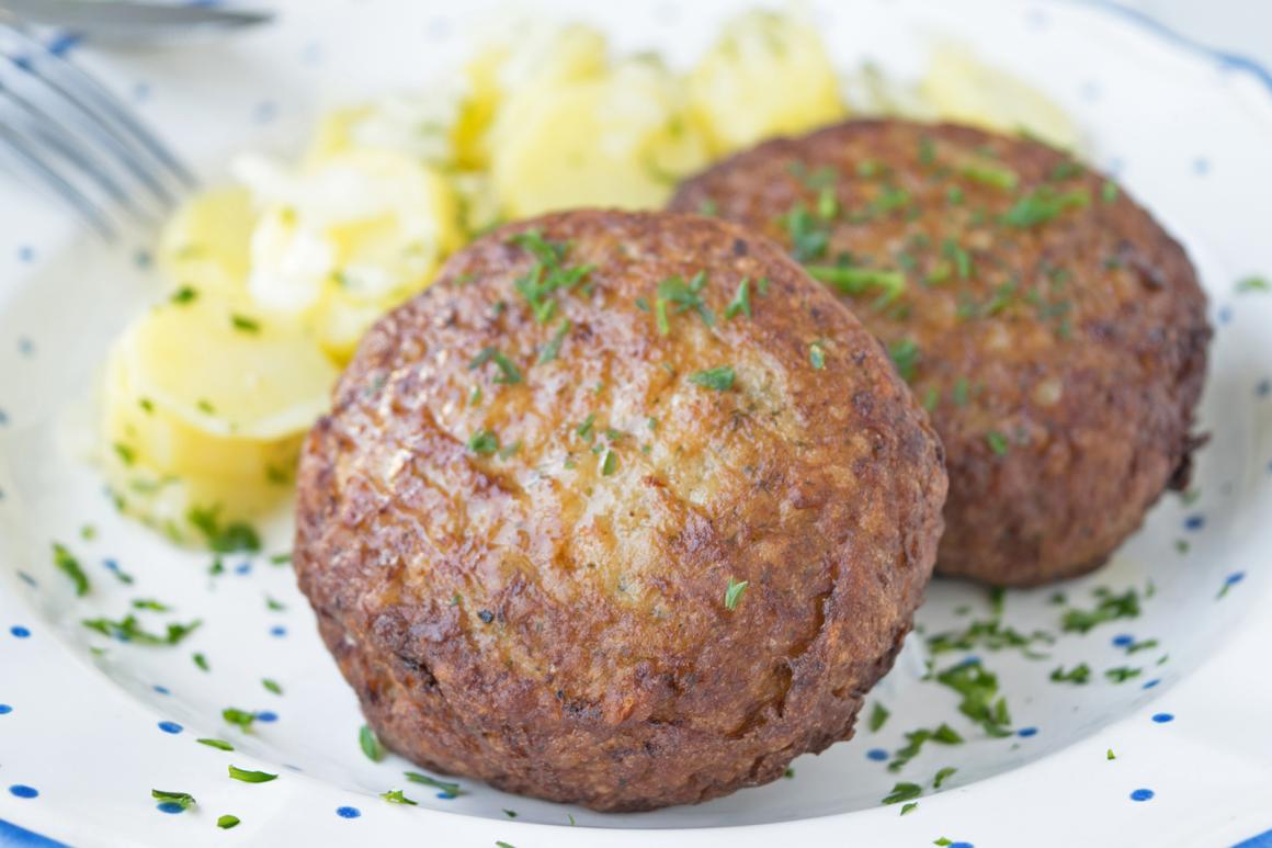 Lammfrikadellen - Rezept