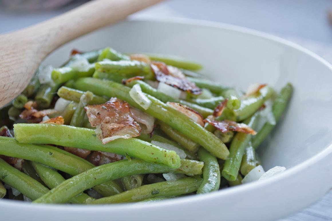 Grüne-Bohnen-Salat