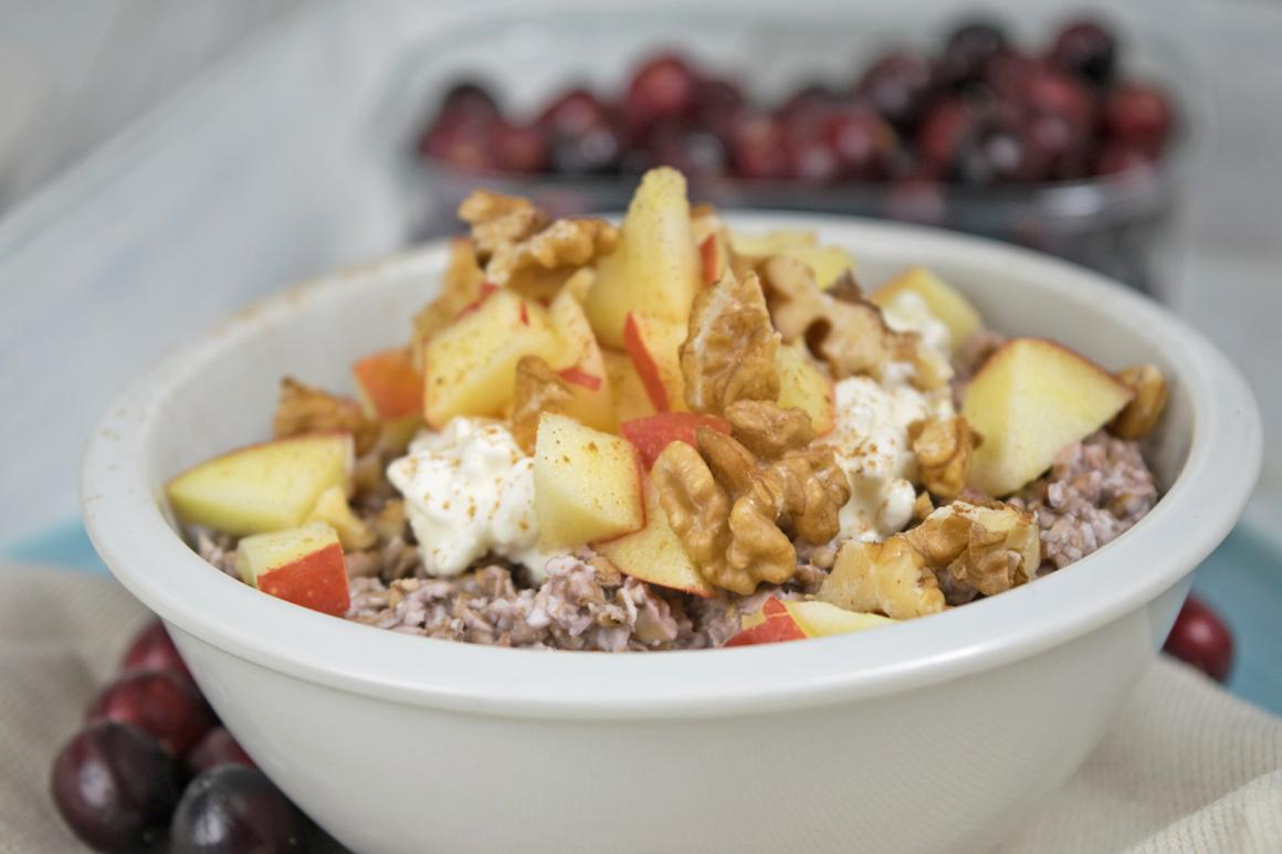 Power-Frühstück mit Haferflocken