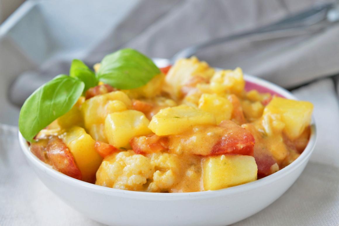 Kartoffel-Blumenkohl-Curry