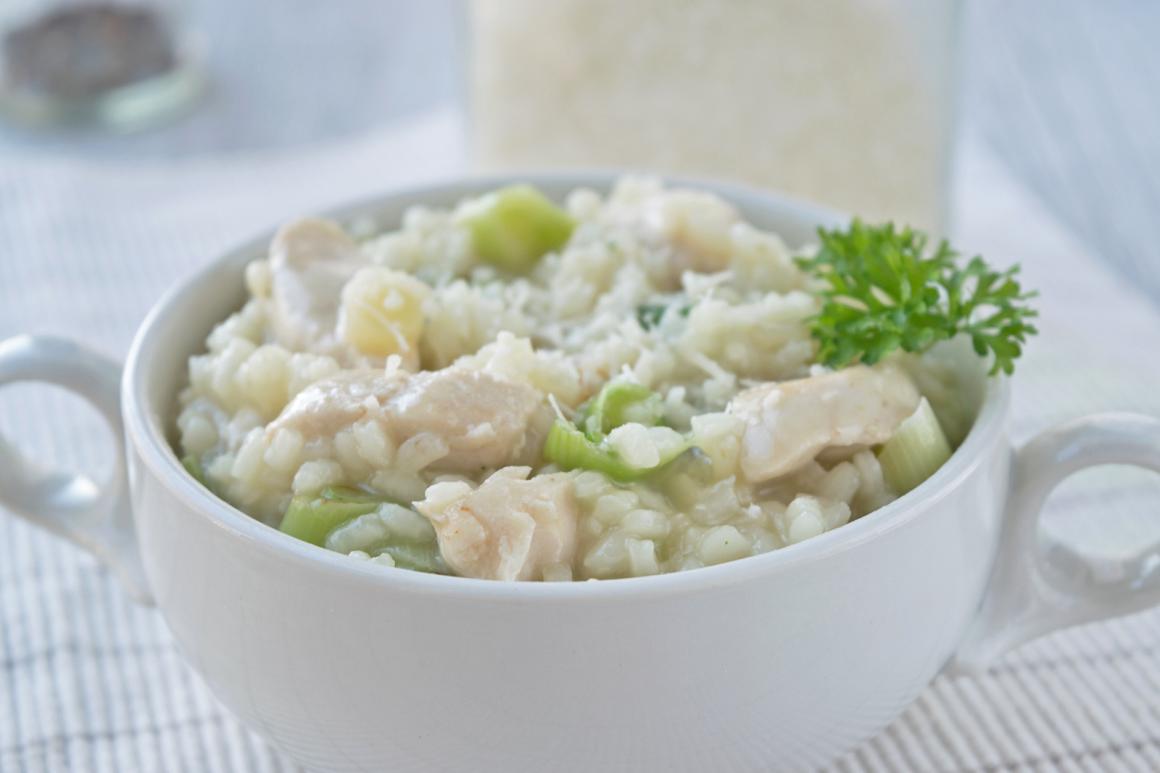 Poulet-Limetten-Risotto