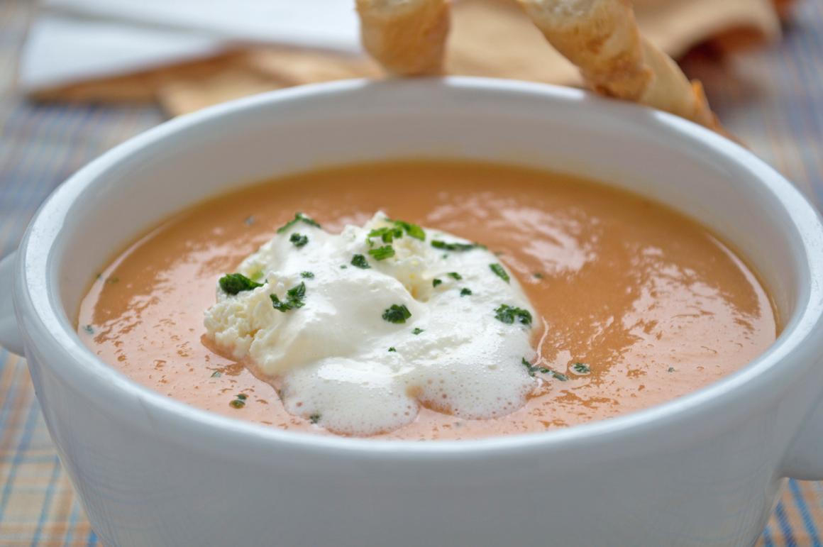 Rüeblicreme-Kartoffel-Suppe