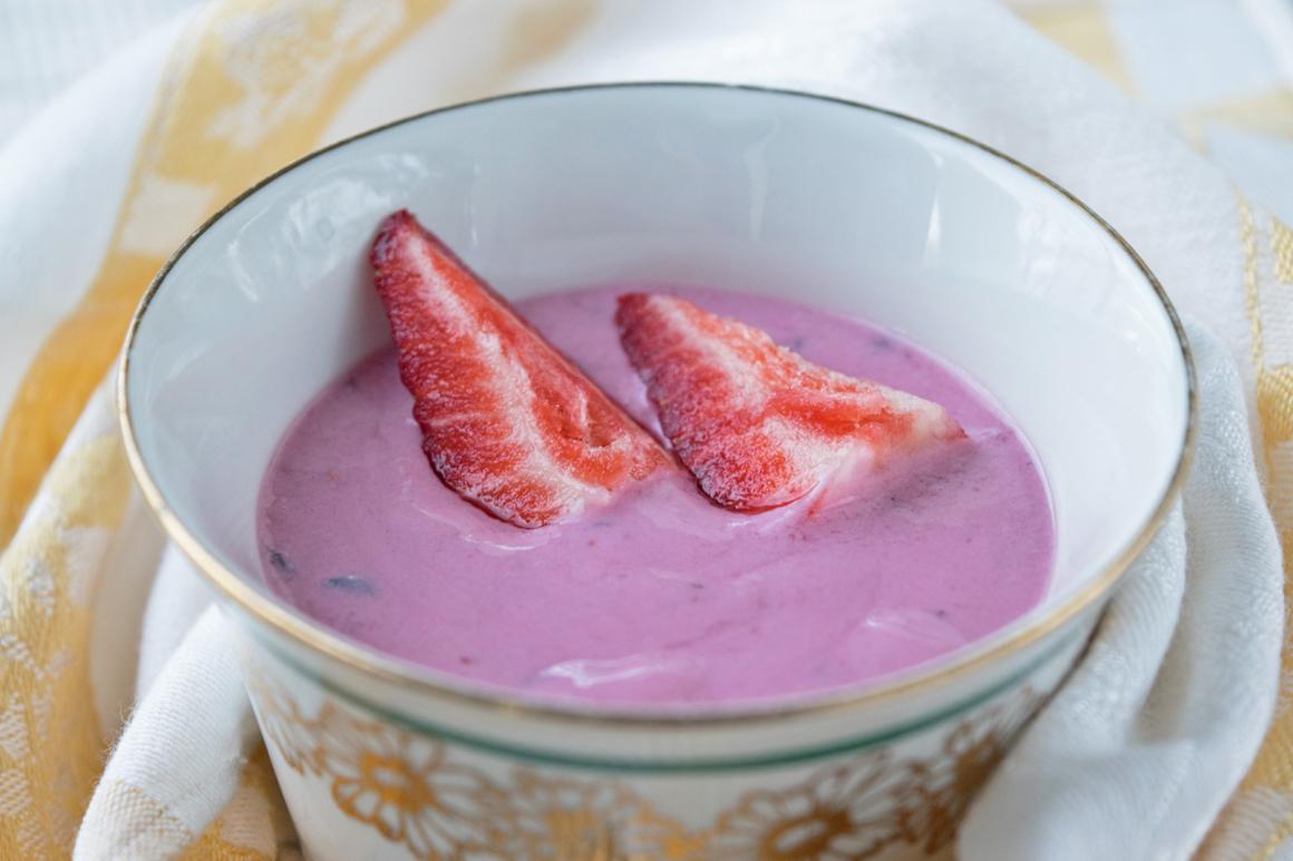 Erdbeer-Mascarpone-Schaum