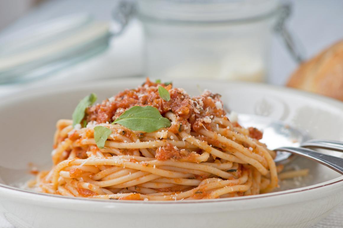 Pasta mit Gemüsesauce