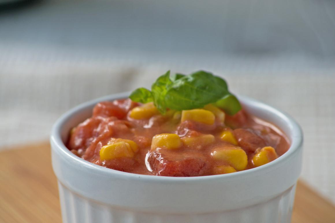 Mais-Tomaten-Dip