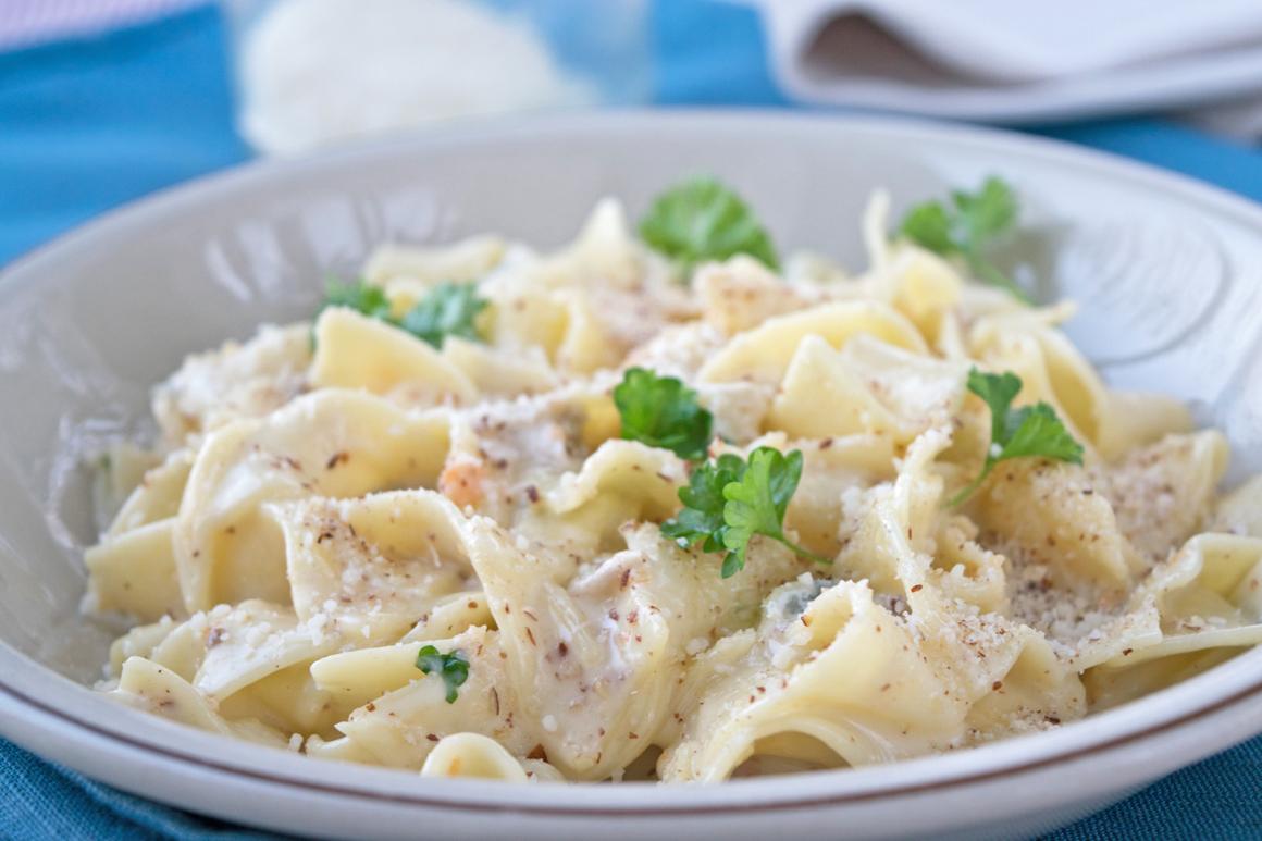 Nuss-Gorgonzola-Sauce