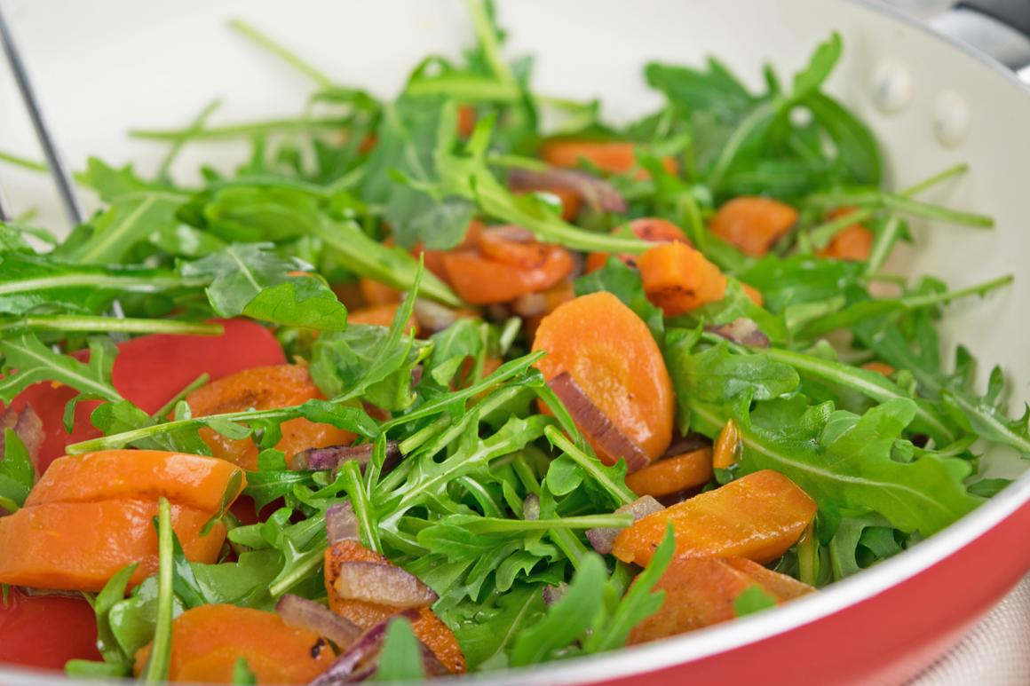 Rucola-Rüebli-Marsala-Salat