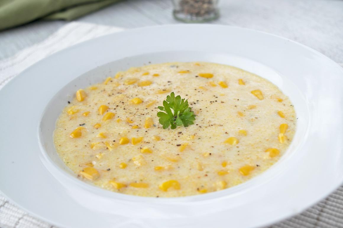 Mascarpone-Mais-Suppe
