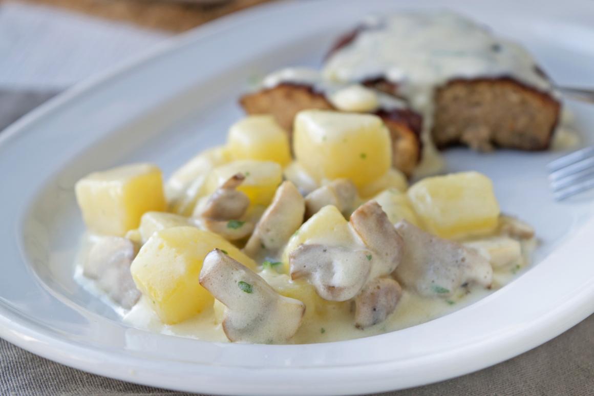 Kartoffel-Champignon-Pfanne