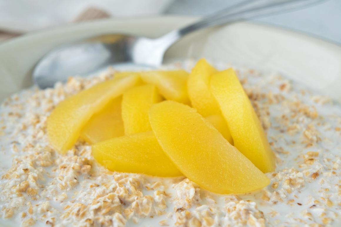 Mango-Haferbrei
