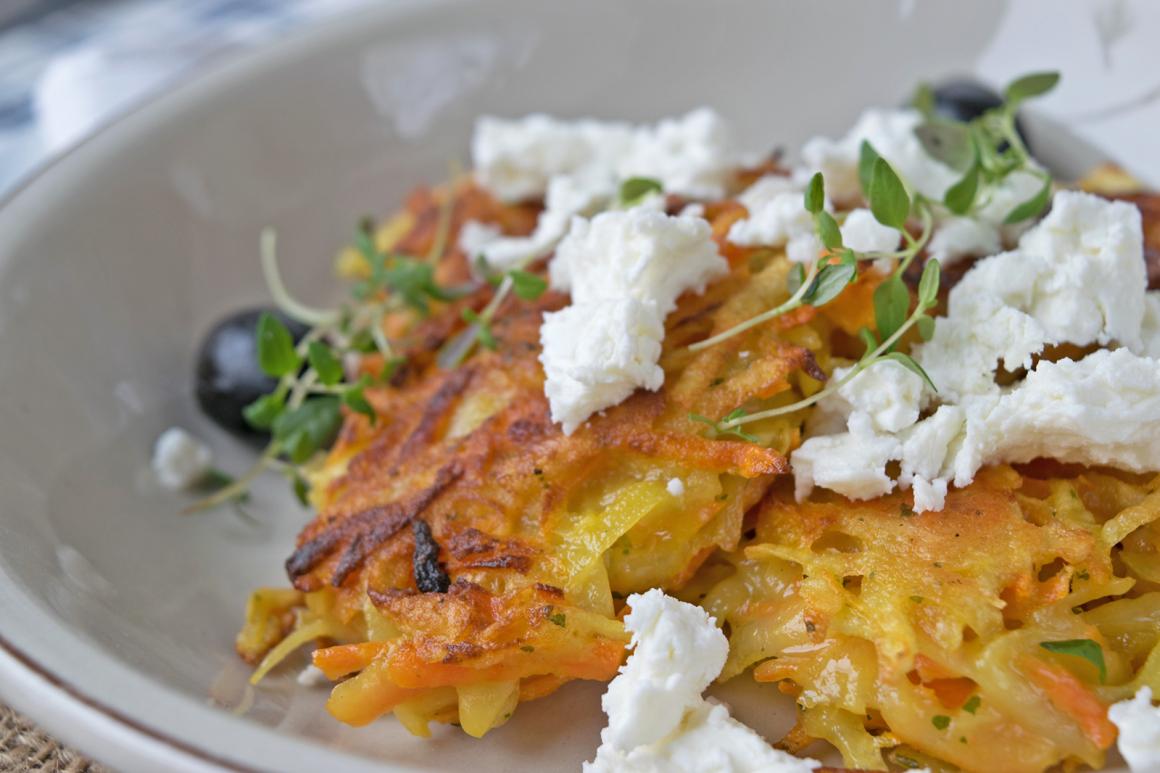 Rüebliplätzchen als Häppchen