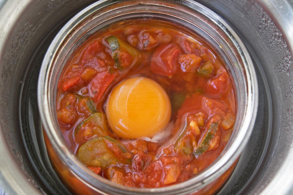 Shakshuka in Einmachgläser