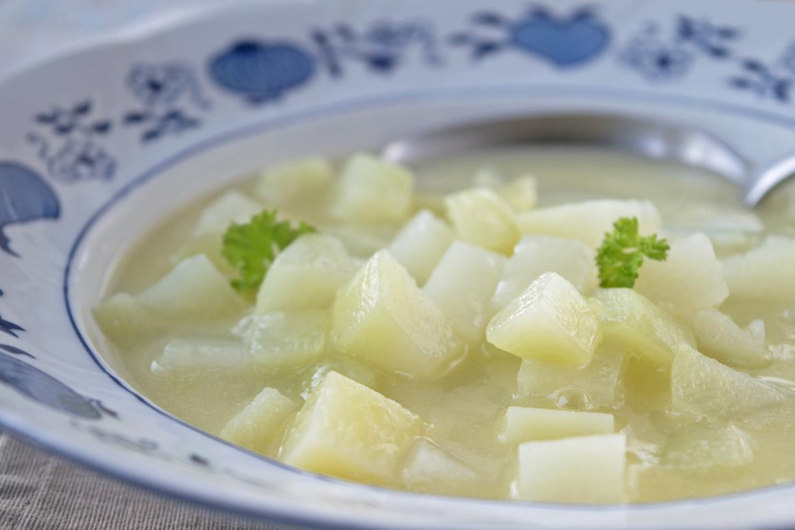 Kartoffel-Kohlrabi-Suppe
