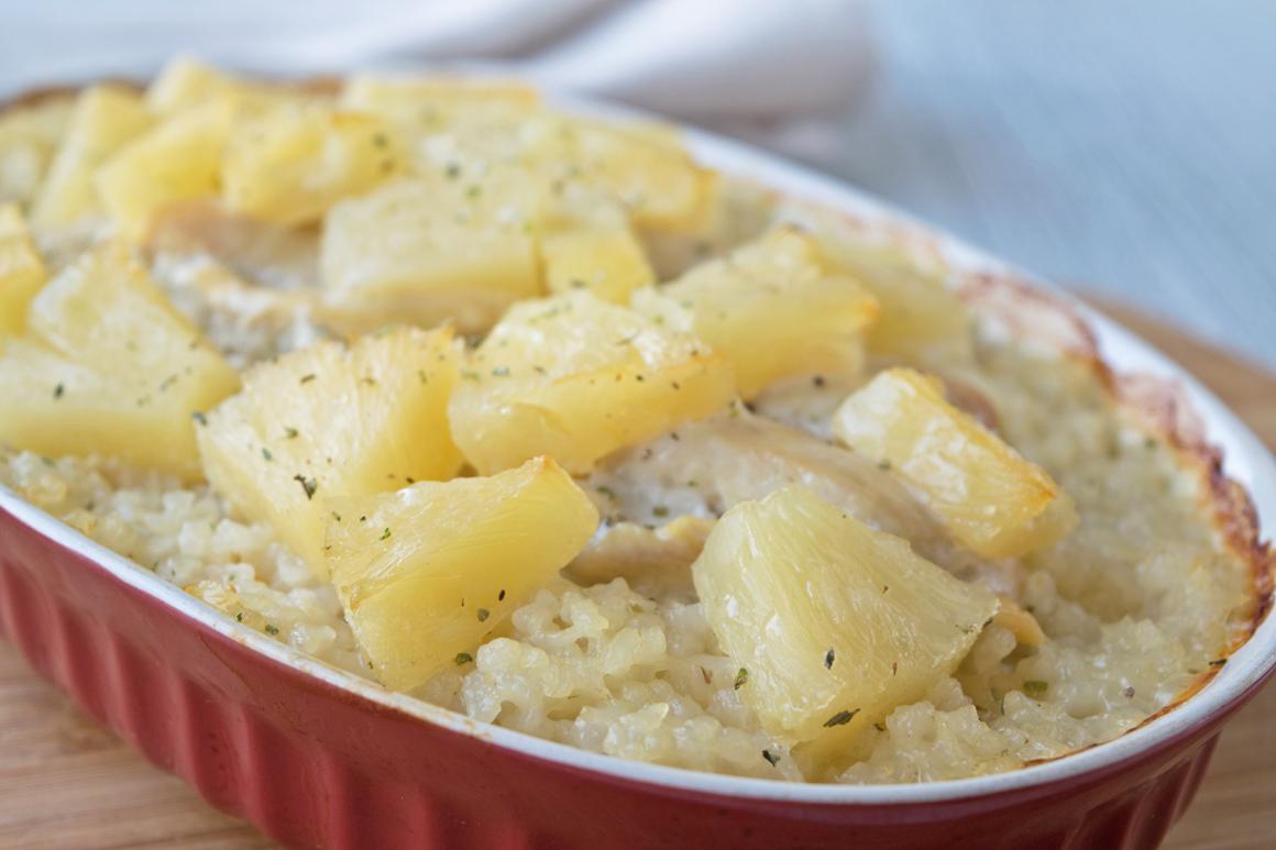 Hähnchen mit Ananas