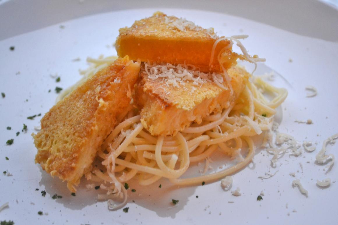 Piccata vegetarisch mit Kürbis