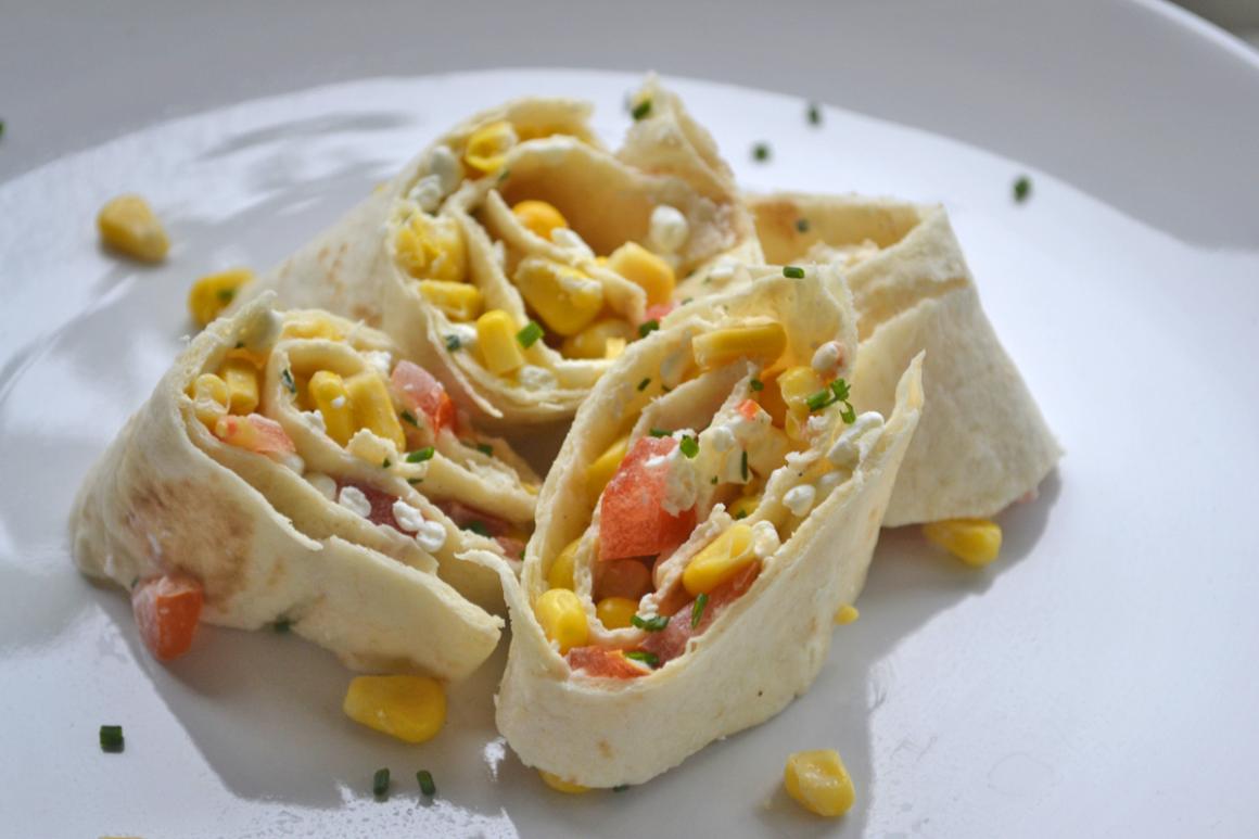 Gemüse Wraps