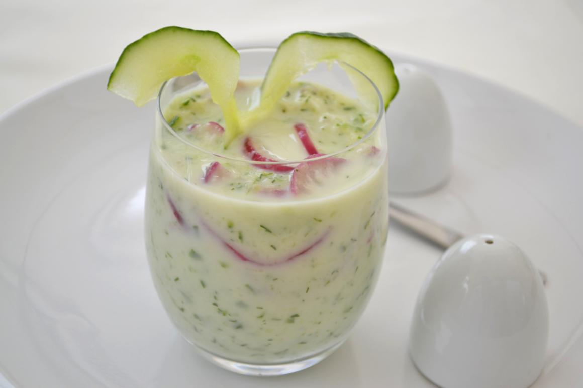 Sommersuppe Gurke