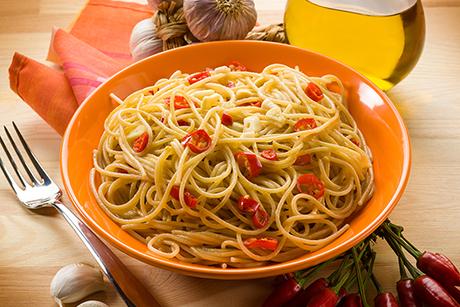Spaghetti aglio e olio