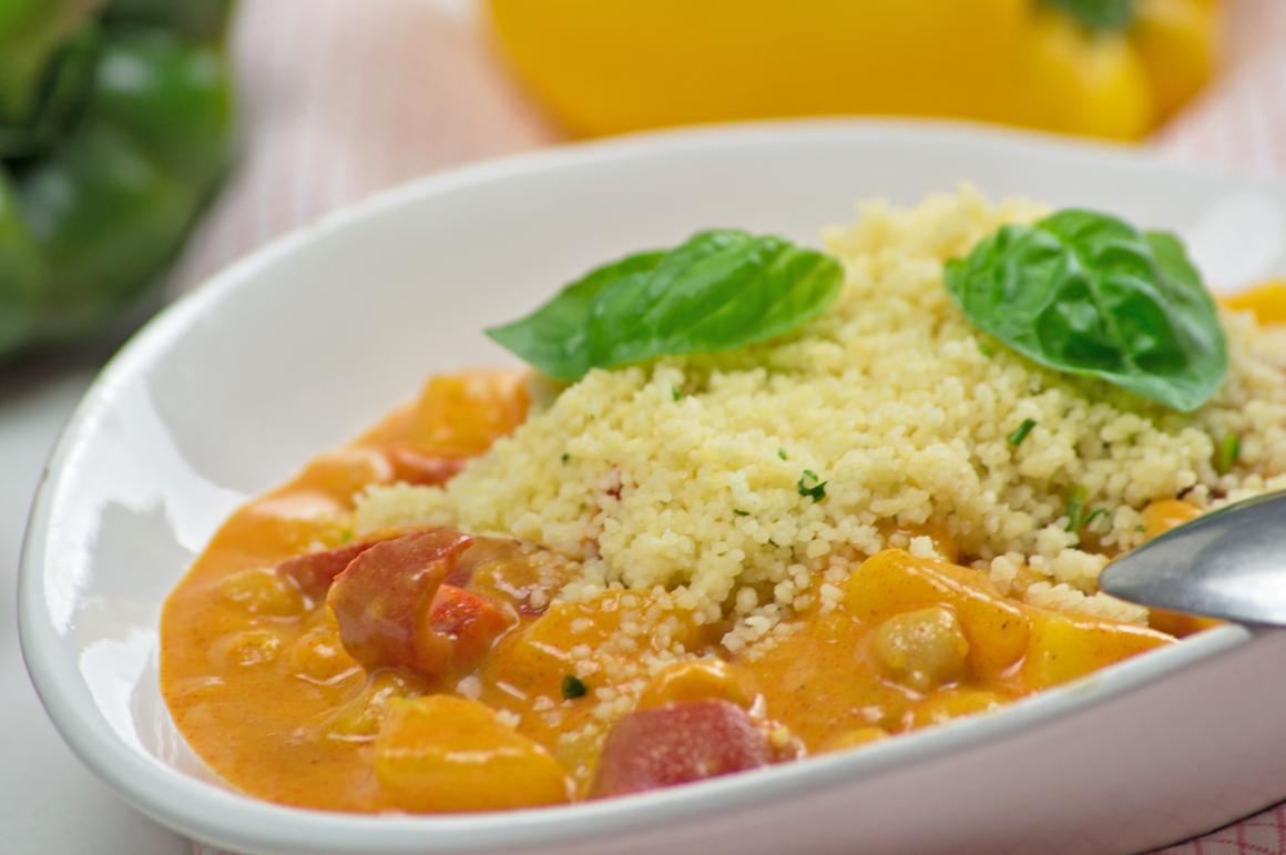 Gemüsecurry mit Couscous