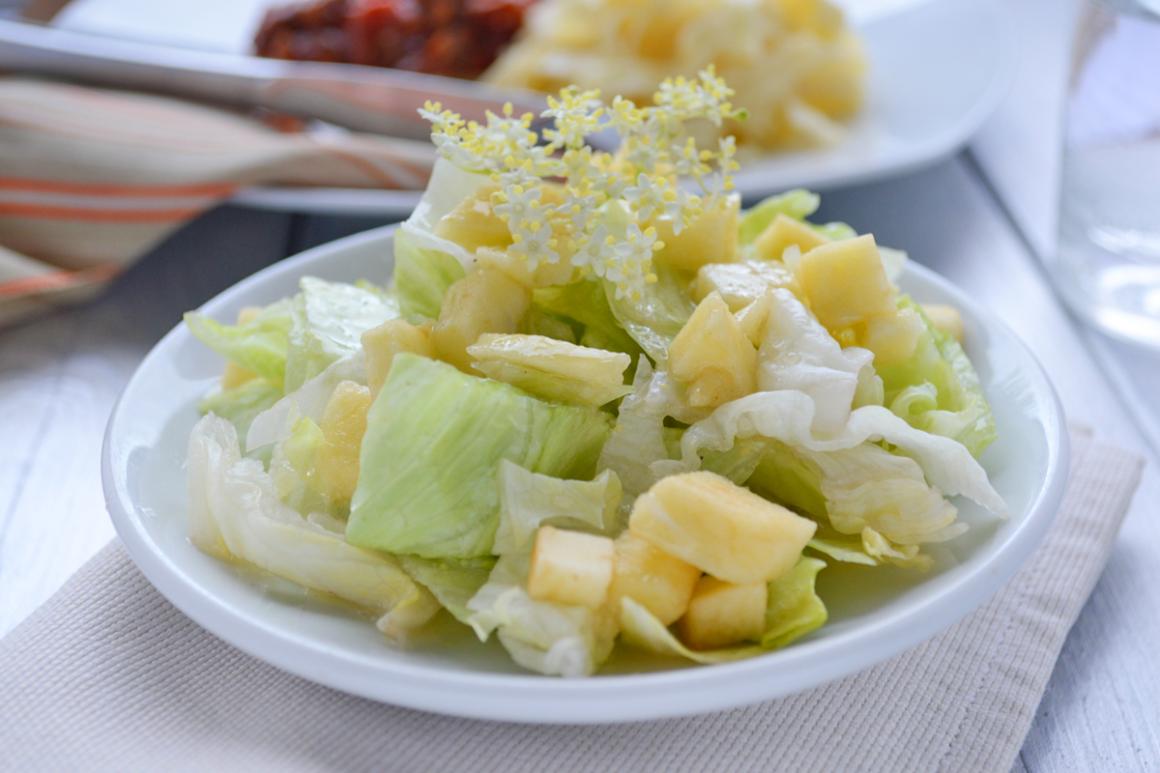Süsses Salatdressing mit Holunder - Rezept
