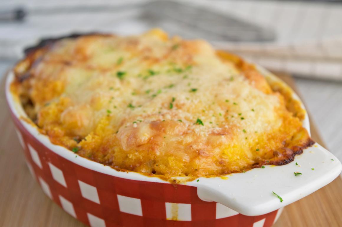 Polenta-Gratin