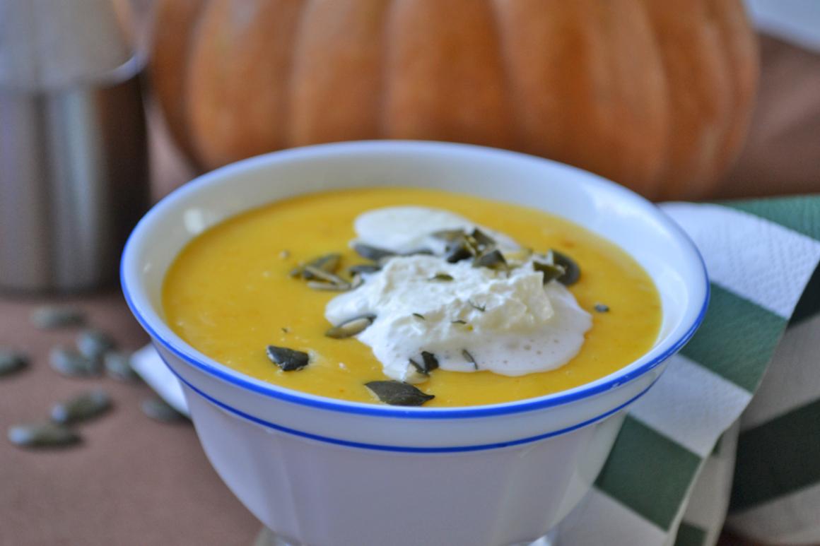 Cremige Kürbissuppe
