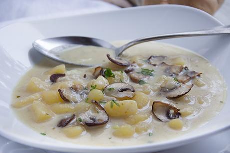 Belgische Kartoffelsuppe