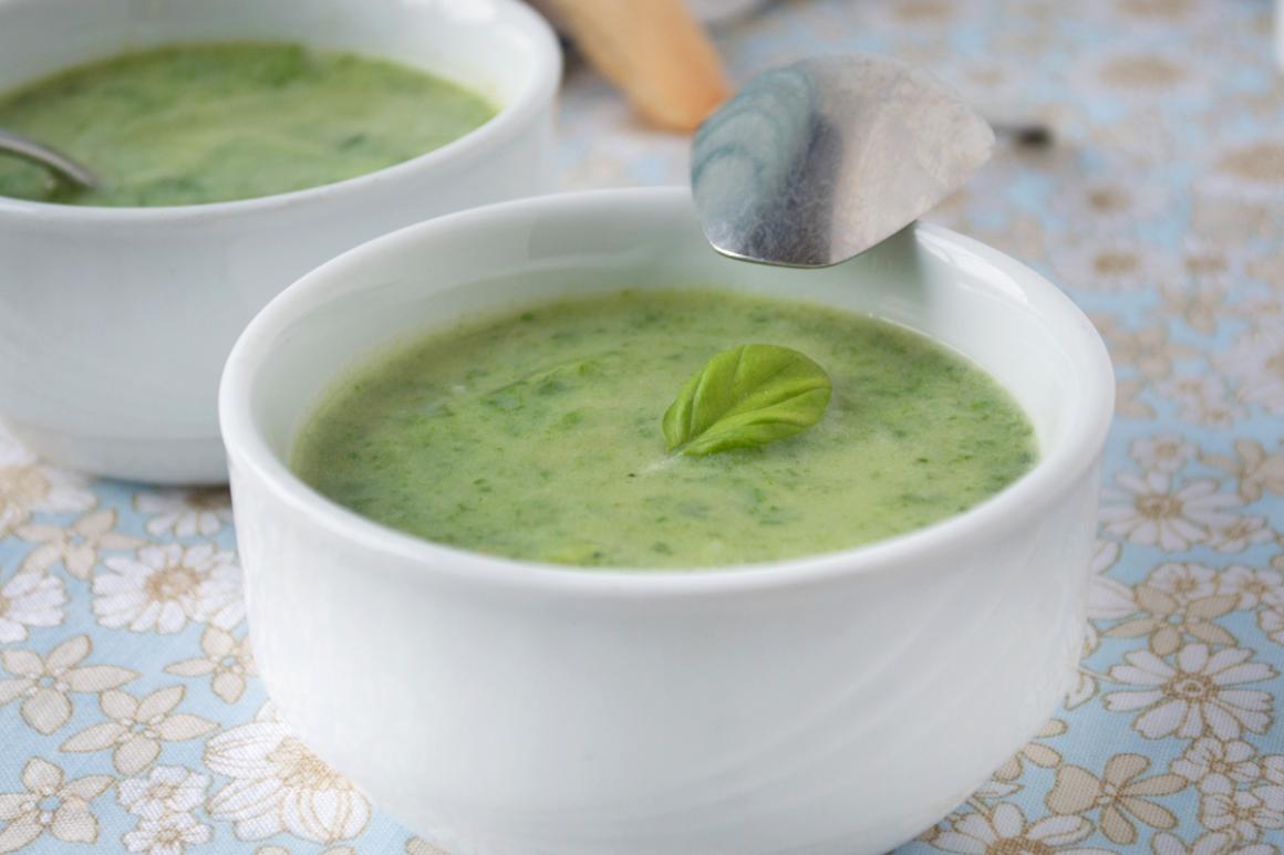 Spinat-Kartoffel-Suppe