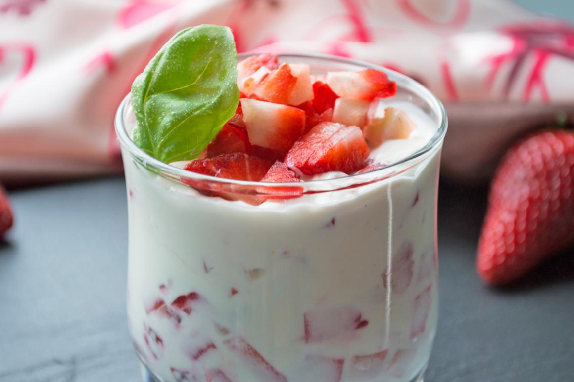 Mascarpone-Erdbeercreme