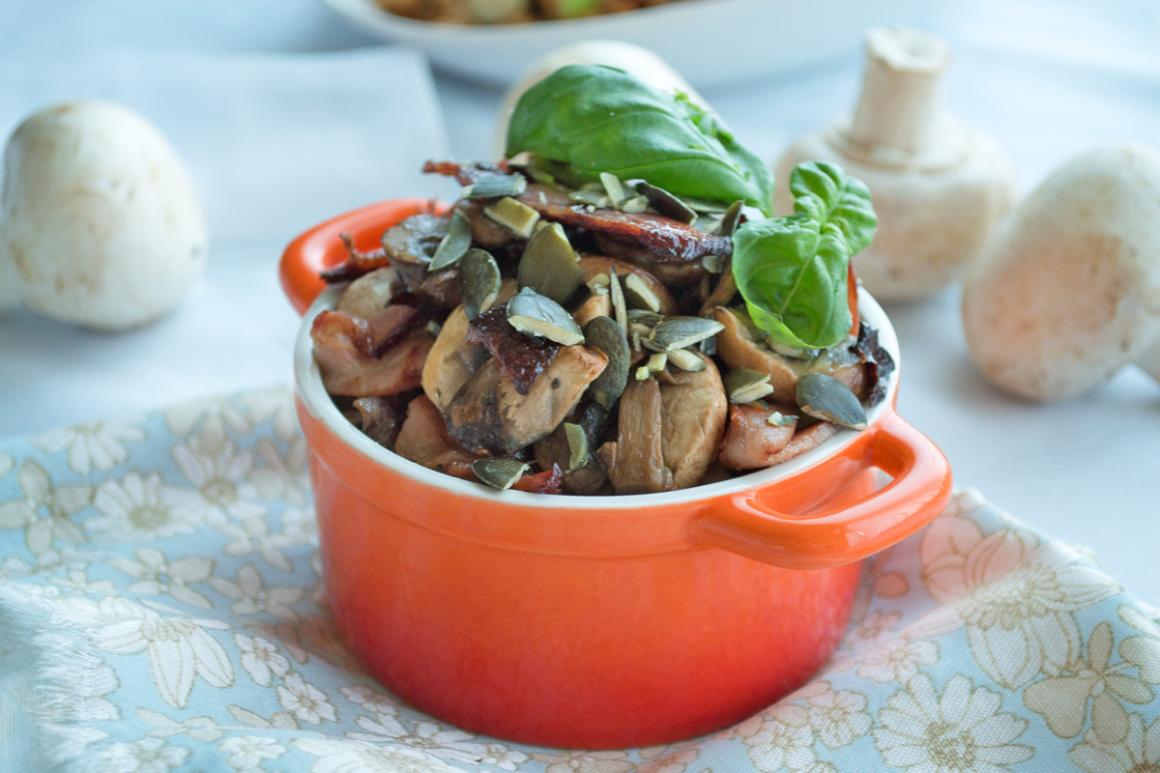 Pilz-Speck-Pfännchen