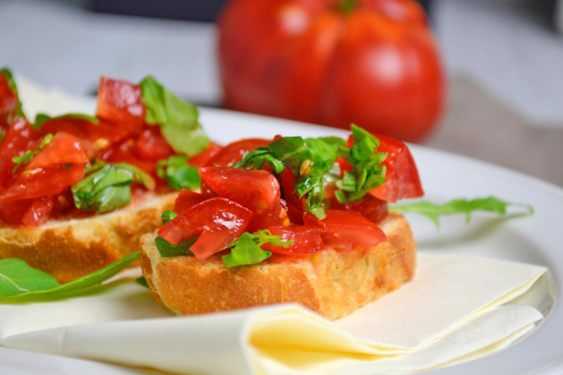 Ochsenherz-Bruschetta
