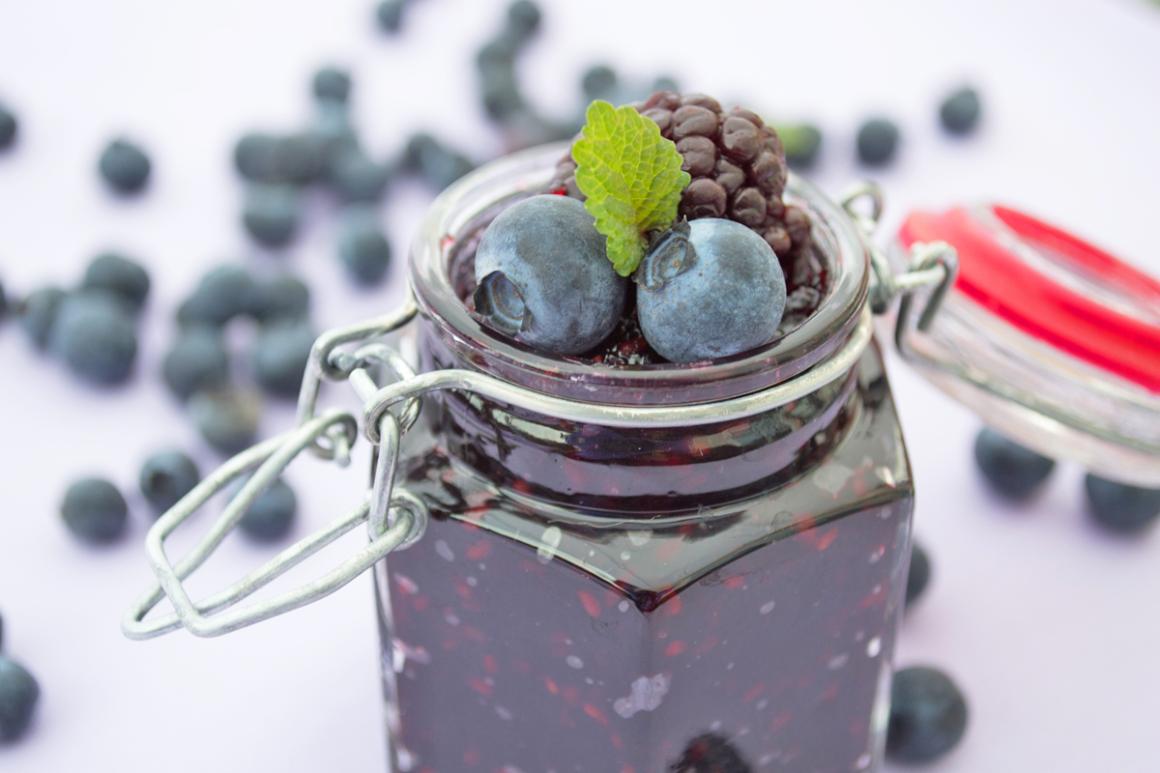 Heidelbeer-Brombeer Konfitüre